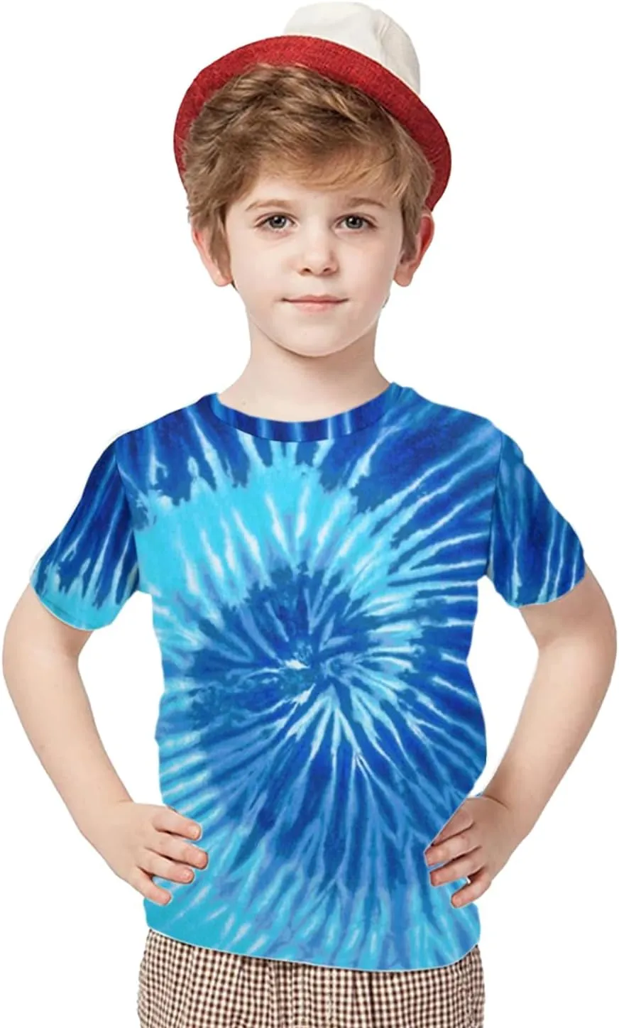 3D Graphic T Shirts for Boys Girls Kids, Casual Crewneck Short Sleeve Tops Tees for Teens 6-16 Years