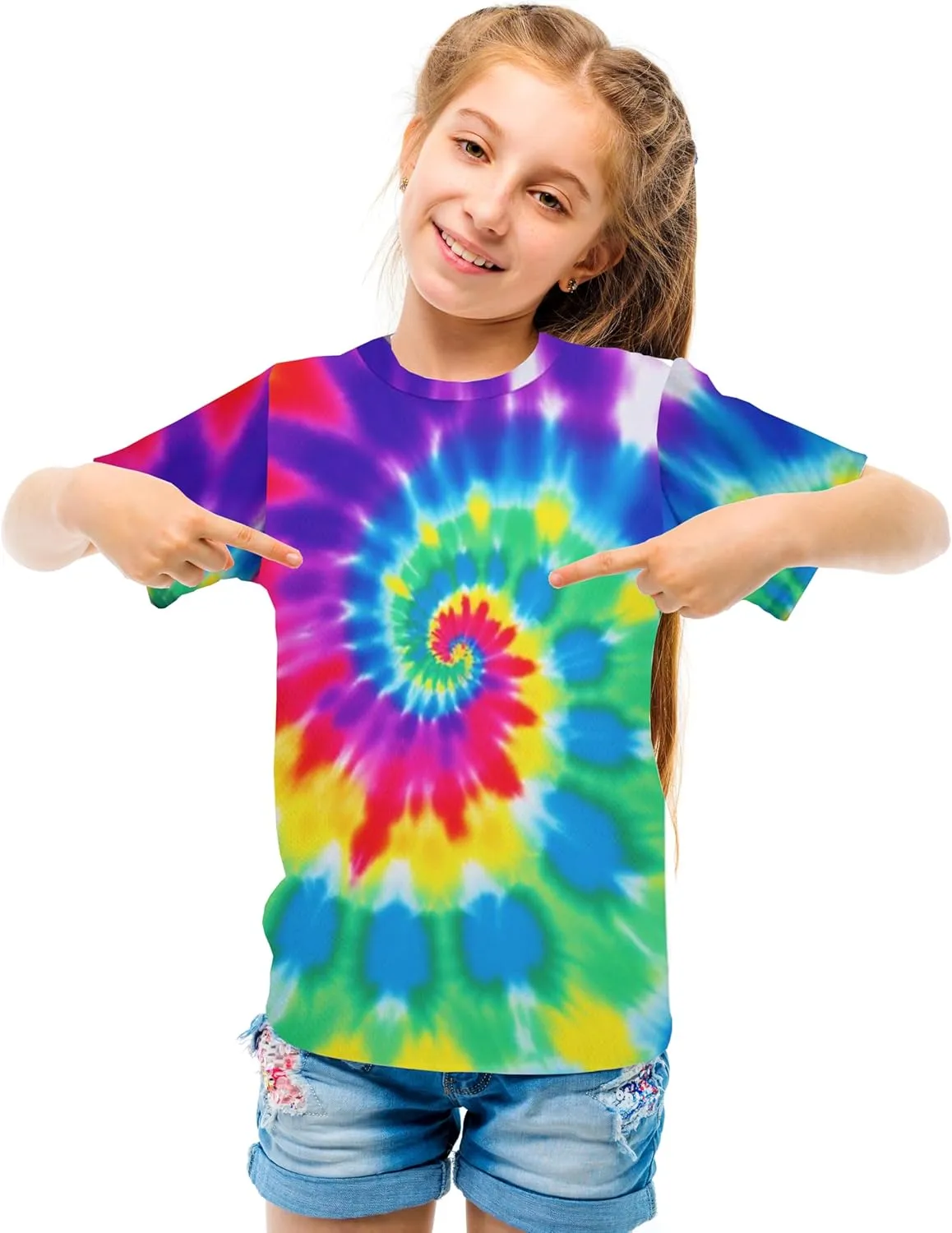3D Graphic T Shirts for Boys Girls Kids, Casual Crewneck Short Sleeve Tops Tees for Teens 6-16 Years