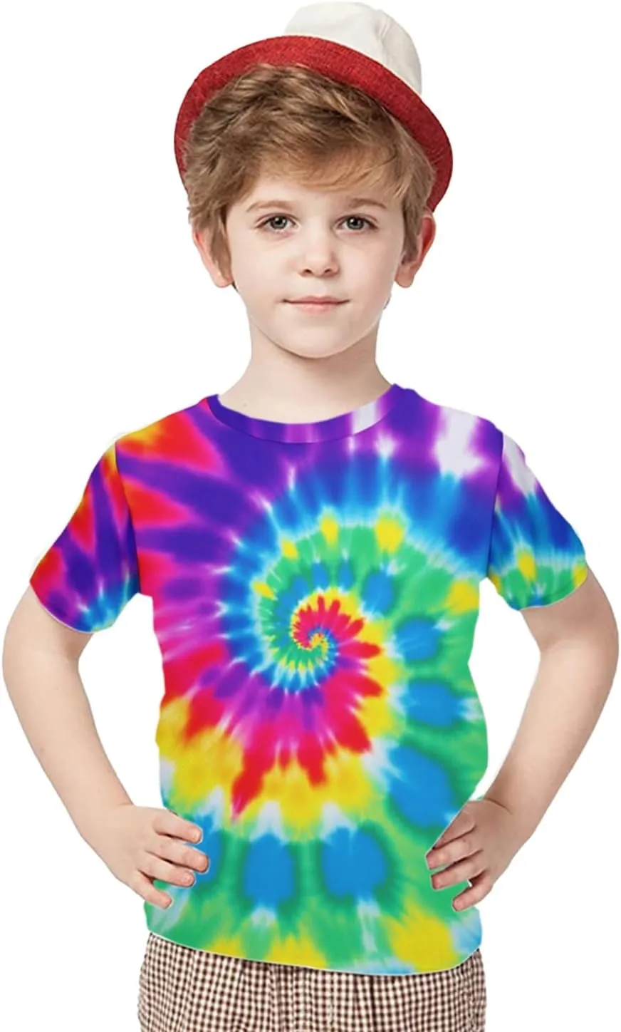 3D Graphic T Shirts for Boys Girls Kids, Casual Crewneck Short Sleeve Tops Tees for Teens 6-16 Years