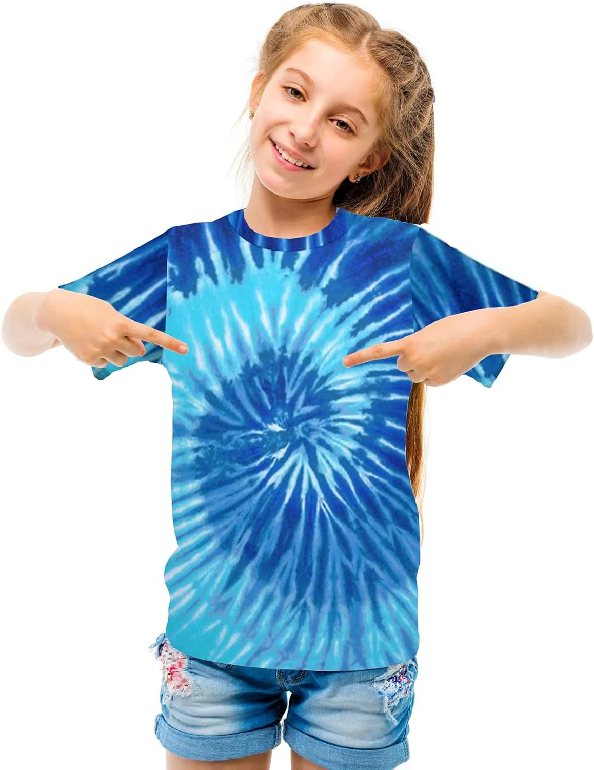 3D Graphic T Shirts for Boys Girls Kids, Casual Crewneck Short Sleeve Tops Tees for Teens 6-16 Years