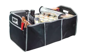 Auto Trunk Collapsible Organizer with Beverage Cooler