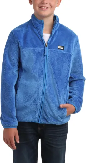 Eddie Bauer Kids' Zip Up - Kids' Full Zip Ultra Soft Sherpa Fleece Jacket for Boys and Girls (5-20)