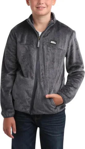 Eddie Bauer Kids' Zip Up - Kids' Full Zip Ultra Soft Sherpa Fleece Jacket for Boys and Girls (5-20)