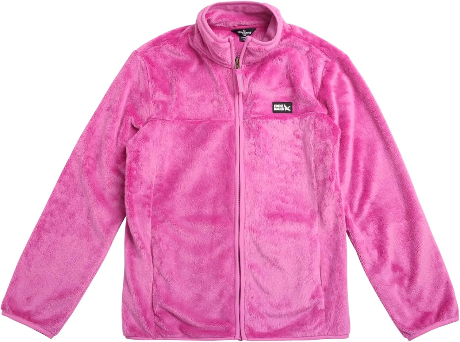 Eddie Bauer Kids' Zip Up - Kids' Full Zip Ultra Soft Sherpa Fleece Jacket for Boys and Girls (5-20)