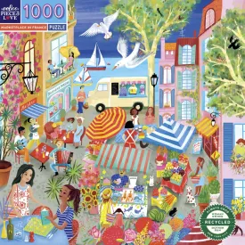 Eeboo Piece & Love Puzzles - Marketplace in France