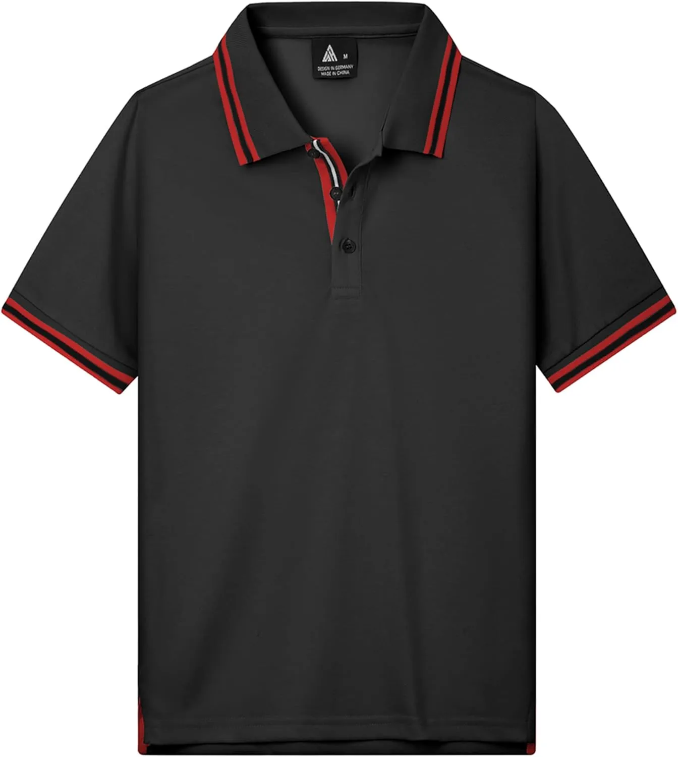 GEEK LIGHTING Boys' Short Sleeve Polo Shirts School Uniforms T-Shirt for Kids and Teens 6-16 Years