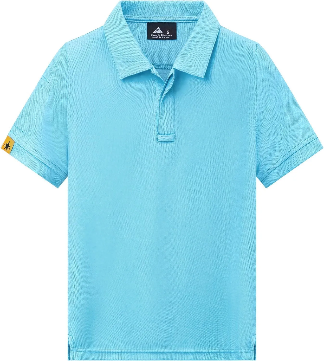 GEEK LIGHTING Boys' Short Sleeve Polo Shirts School Uniforms T-Shirt for Kids and Teens 6-16 Years