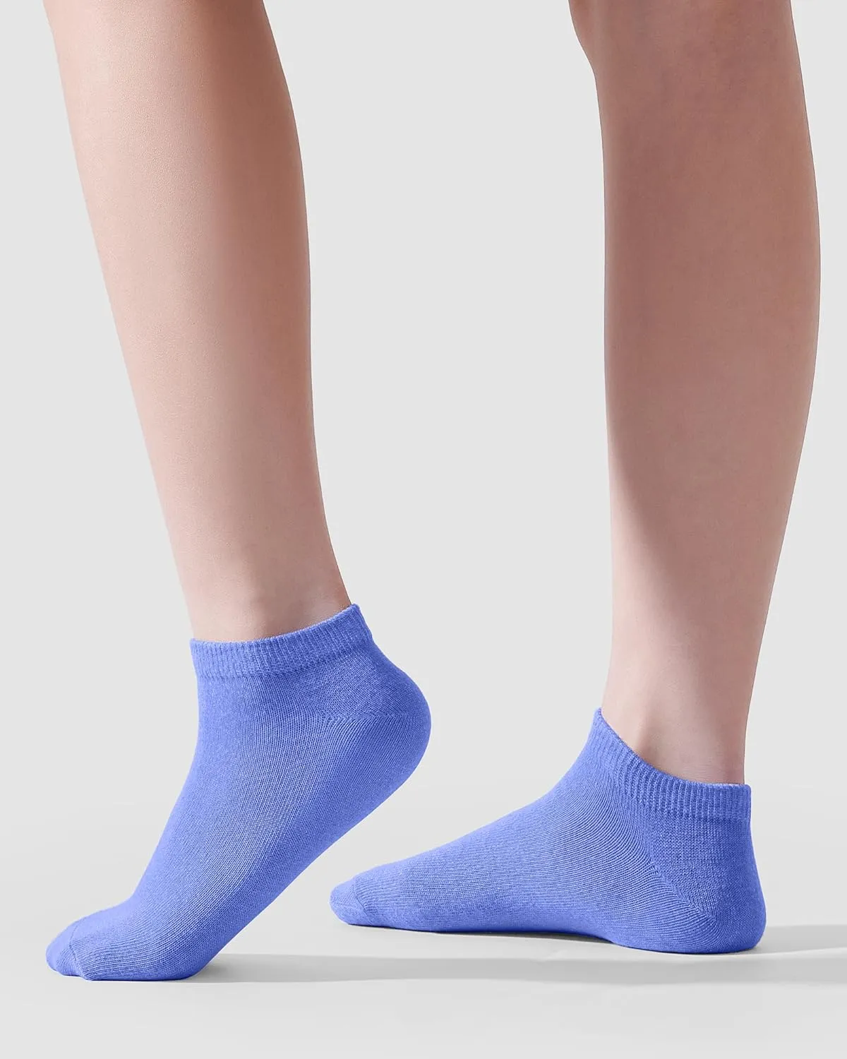 KEREDA 15 Pairs Kids Ankle Socks Boys Girls Half Cushion Low Cut Athletic Socks