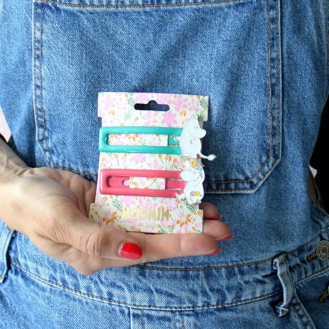 Moomin and Snorkmaiden Enamel Hairclips