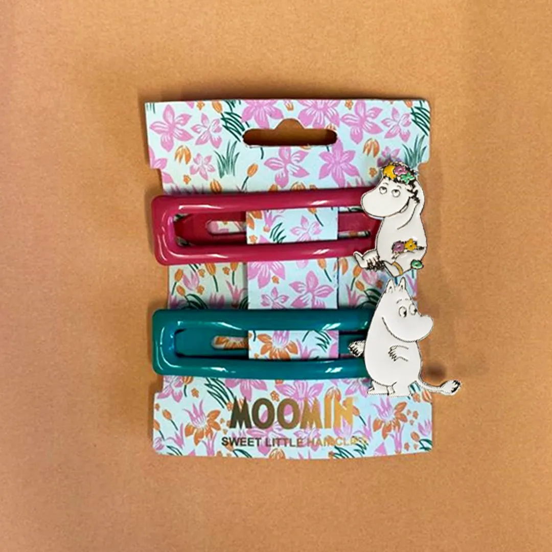 Moomin and Snorkmaiden Enamel Hairclips