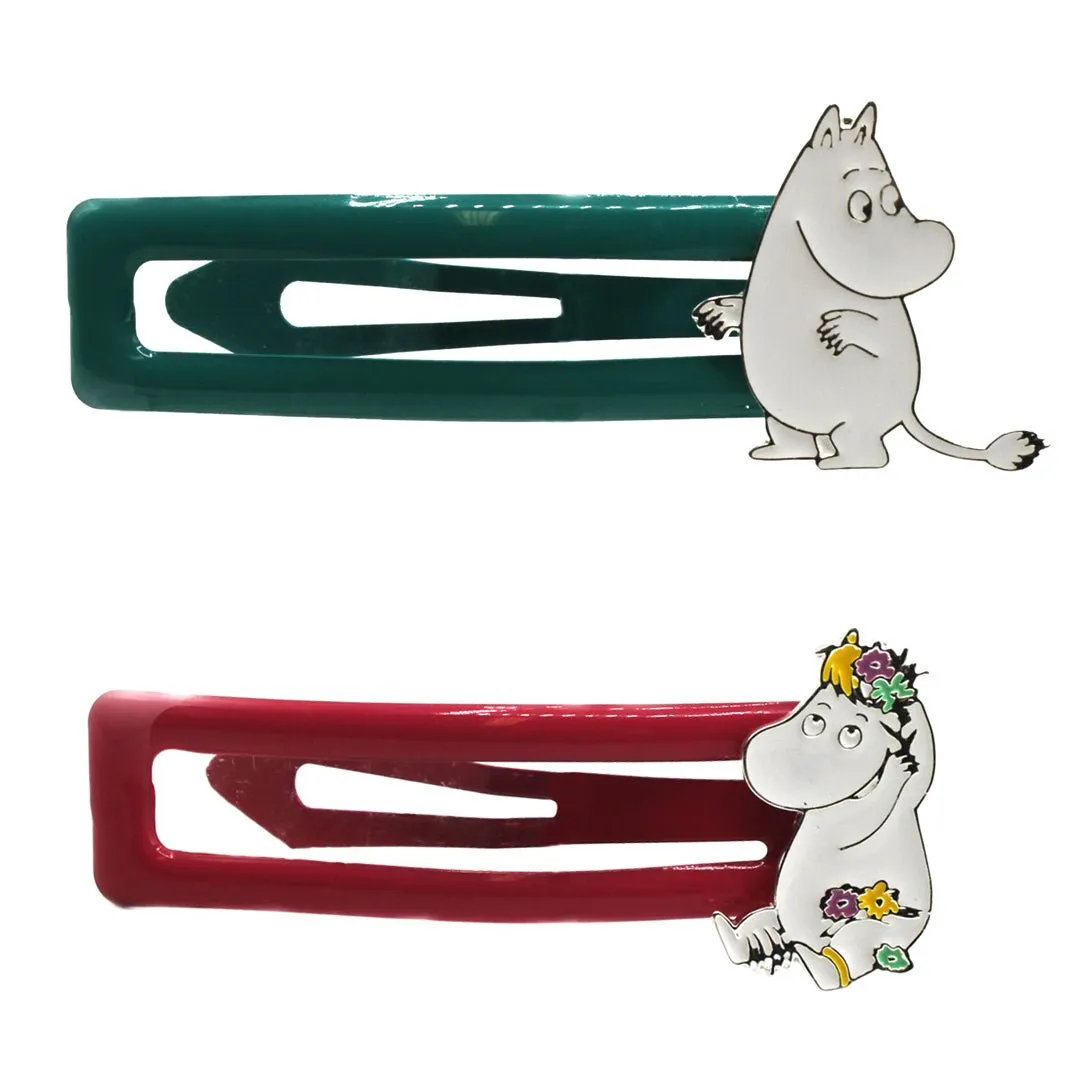 Moomin and Snorkmaiden Enamel Hairclips