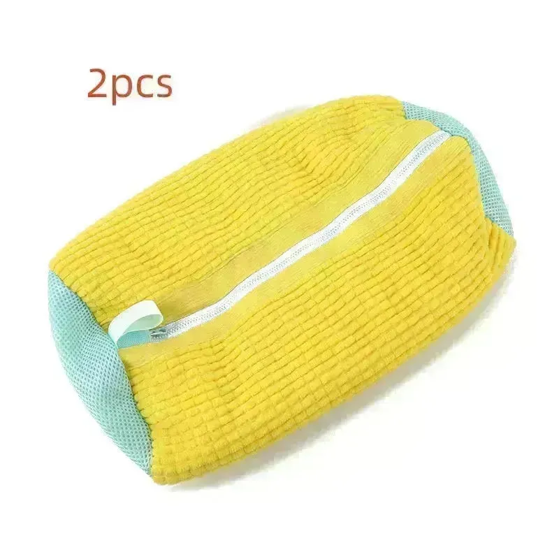 Shoes Laundry Bag Shoe Wash Bag For Washing Machine Reusable Zipper Shoe Washing Bag Sneaker Tennis Shoe Cleaner Kit Remove Dirt