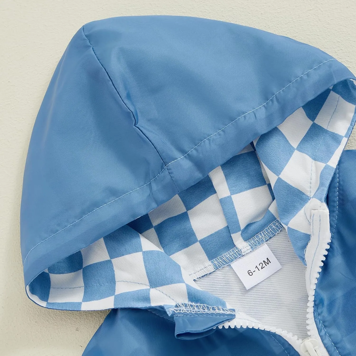 Toddler Baby Boy Fall Winter Jacket Kids Lightweight Windbreaker Outerwear Color Block Hooded Sweatshirt Coat
