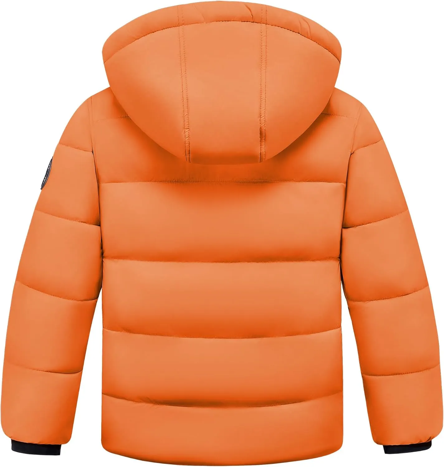 WULFUL Kids Boy's Winter Coat Detachable Hat Puffer Windbreaker Warm Cotton Jacket Parka Down Outdoor Coats